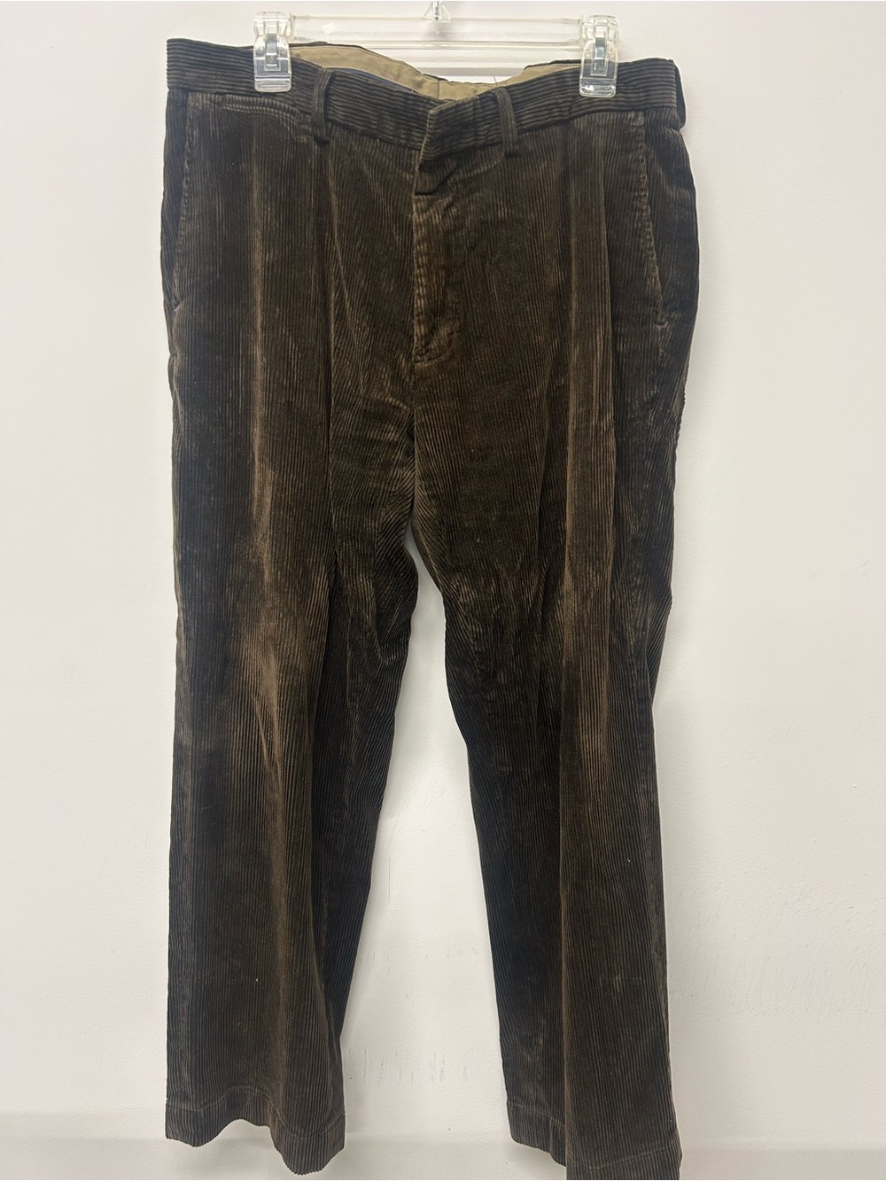 Men’s Ralph Lauren Dark Brown Corduroy Trousers